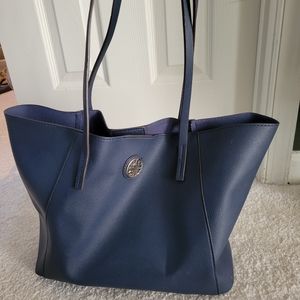 Navy purse
